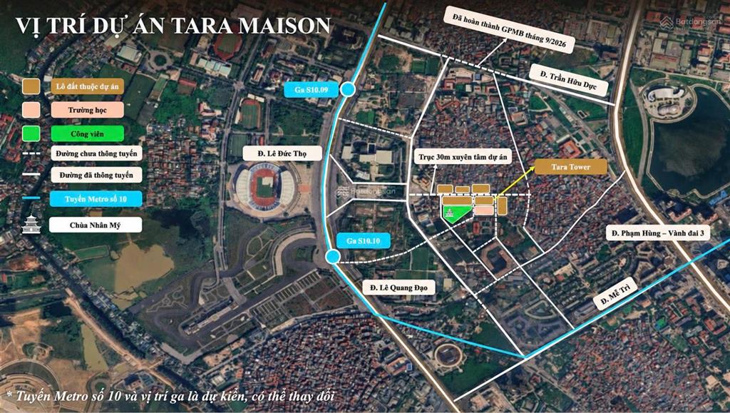 Tara maison  tâm điểm kết nối đón sóng hạ tầng phía tây hà nội