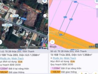 Bán đất mặt tiền vĩnh thanh, nhơn trạch gần sân bay long thành  thương lượng cho khách chốt nhanh
