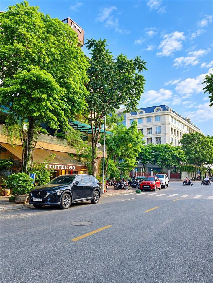 22.9 tỷ. bán đất 135m2 (9mx15m)  khu vip phố lâm hạ, hoàng như tiếp. đường trước nhà 3 ô tô tránh.