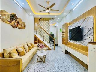 Giảm 300tr nhà 4 tầng 4 pn xây mới 100% sát mặt tiền phạm văn chiêu, p.an hội tây (p14 cũ), gò vấp