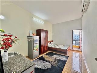 Studio ban công full nội thất gần công viên gia định  ngã 6 gò vấp