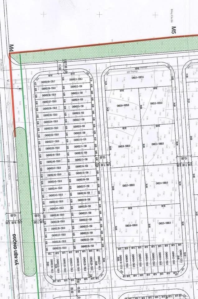 Đất dịch vụ và công nghiệp tam hiệp dt 1000m
