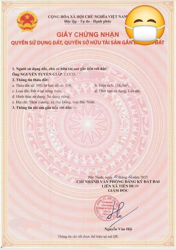 Nhà đất bán chính chủ
diện tích 116m2 ( mặt tiền 6m, hậu 7m) có 2 mặt tiền giáp đường liên xã rộng