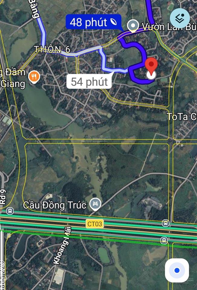 Bán đất tại xã đồng trúc, huyện thạch thất, hà nội, 2,6 tỷ, 103m2
