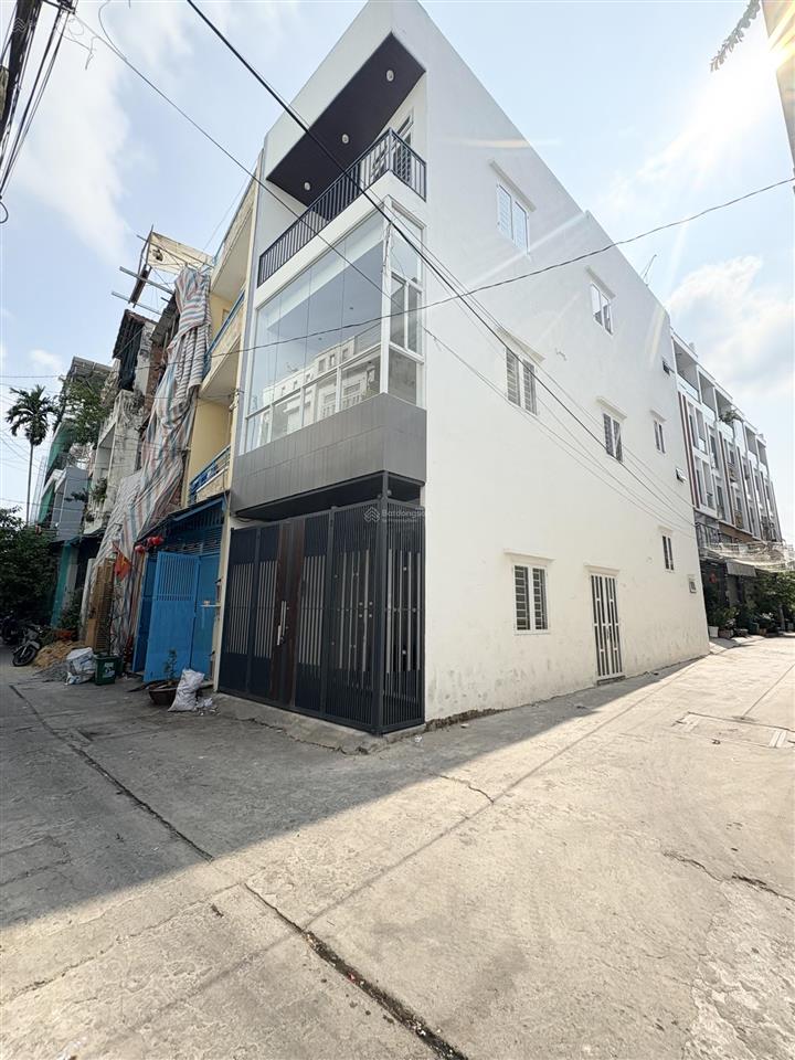 Nhà hương lộ 2 căn góc 2 mặt tiền 60m đường 7m thông 4 tầng 4pn