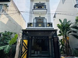 Bán nhà đẹp giá rẻ nhà 4 tấm nhà mới dt 4x15=60m2 shr hoàn công chủ tặng đầy đủ nội thất cao cấp