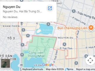 Bán nhà mặt phố tuệ tĩnh vị trí vàng kinh doanh đỉnh cao  đầu tư cực tốt