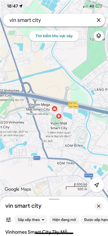 Hot nhất từ liêm quỹ đất 10.000m2 gần vin smart city giá chỉ 90k/m2