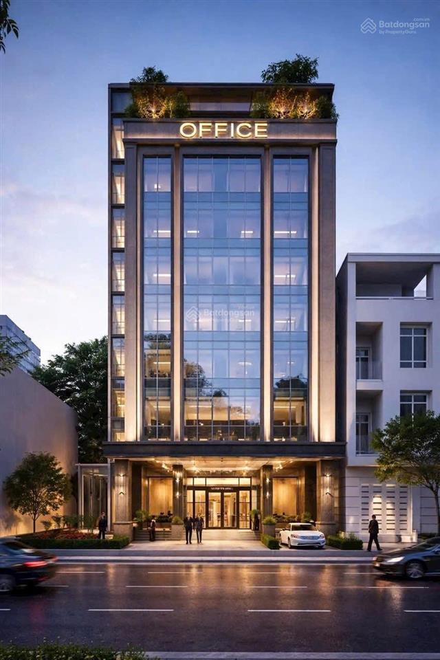 Tòa nhà building mặt phố thái hà 560m2 xây 9 tầng, 2 hầm, mặt tiền 16m. đầy đủ giấy tờ pccc, antt
