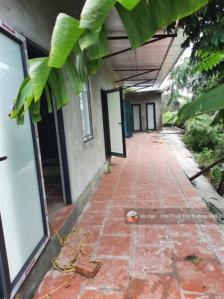 Cho thuê kho xưởng 1008m2 bắc sơn, sóc sơn, hà nội.