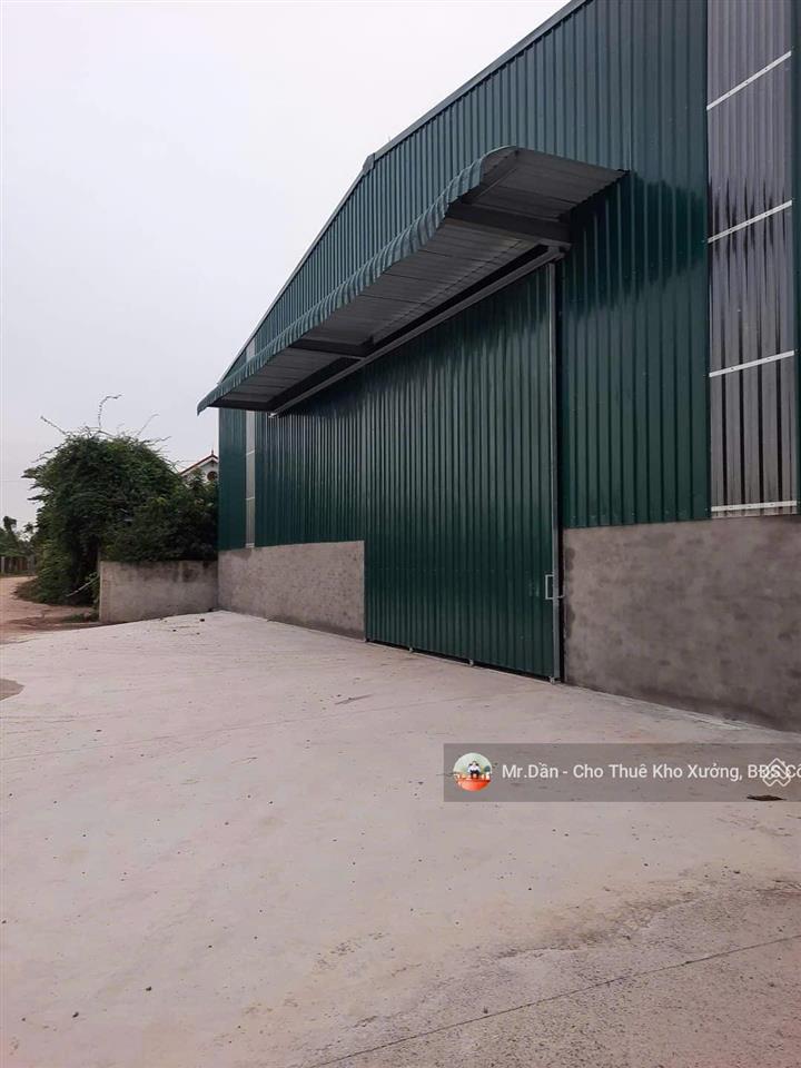 Cho thuê kho xưởng 1008m2 bắc sơn, sóc sơn, hà nội.