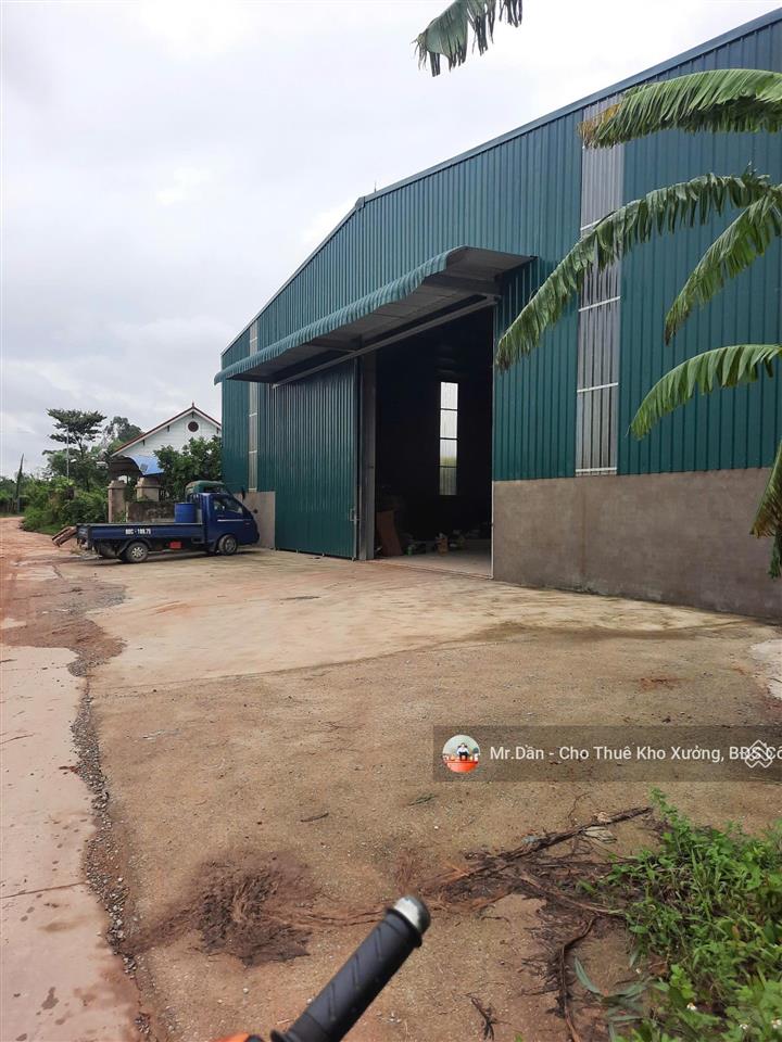 Cho thuê kho xưởng 1008m2 bắc sơn, sóc sơn, hà nội.