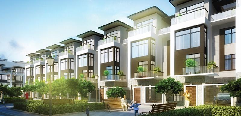 Cần bán căn liền kề góc 3 mặt thoáng tại khu đô thị compound khép kín hado charm villas
