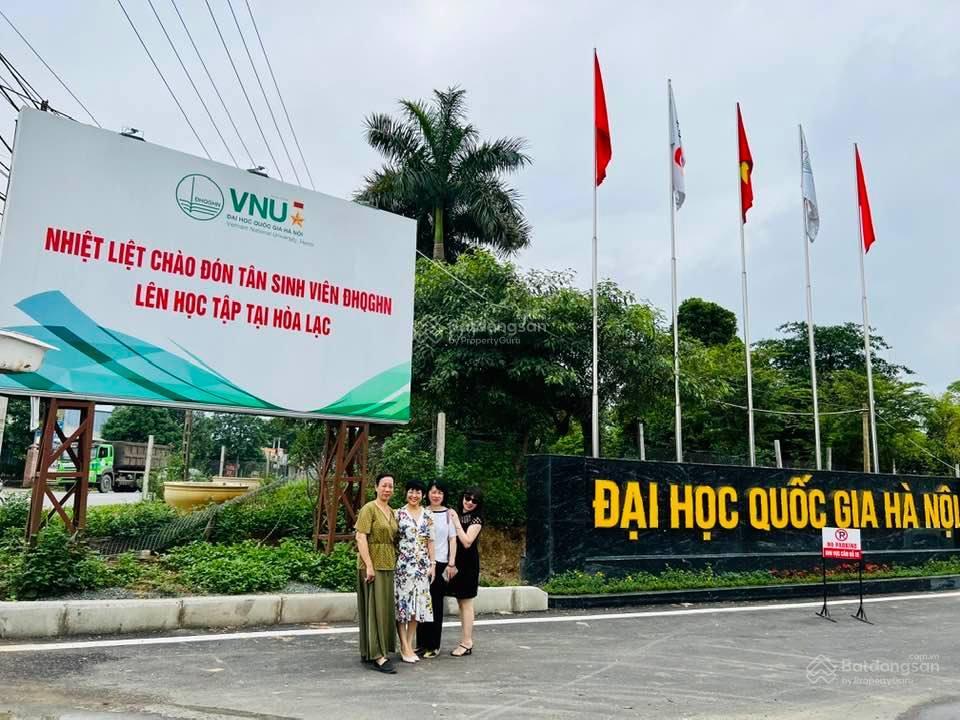Chú tôi có mảnh đất ở 150m2 tại cổng đại học quốc gia, đh việt nhật cần bán gấp. sổ đỏ cc 100%