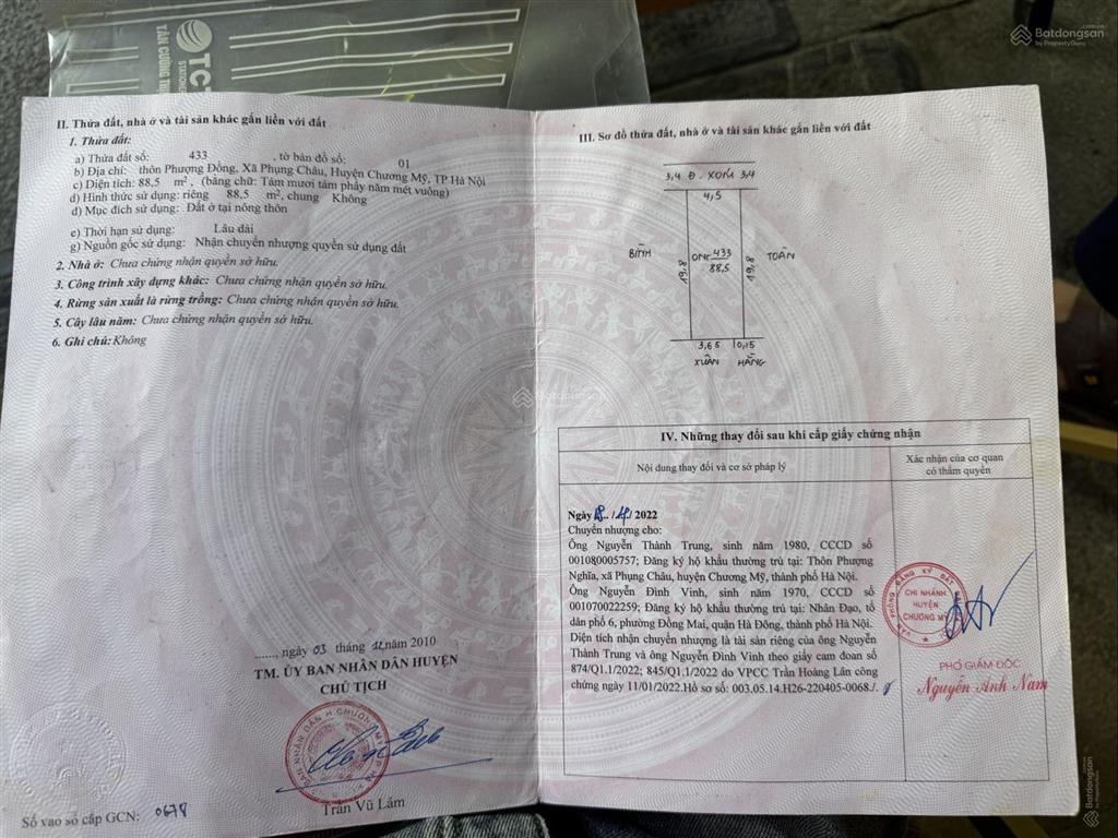 Bán đất đường ô tô thông gần đại học tdtt