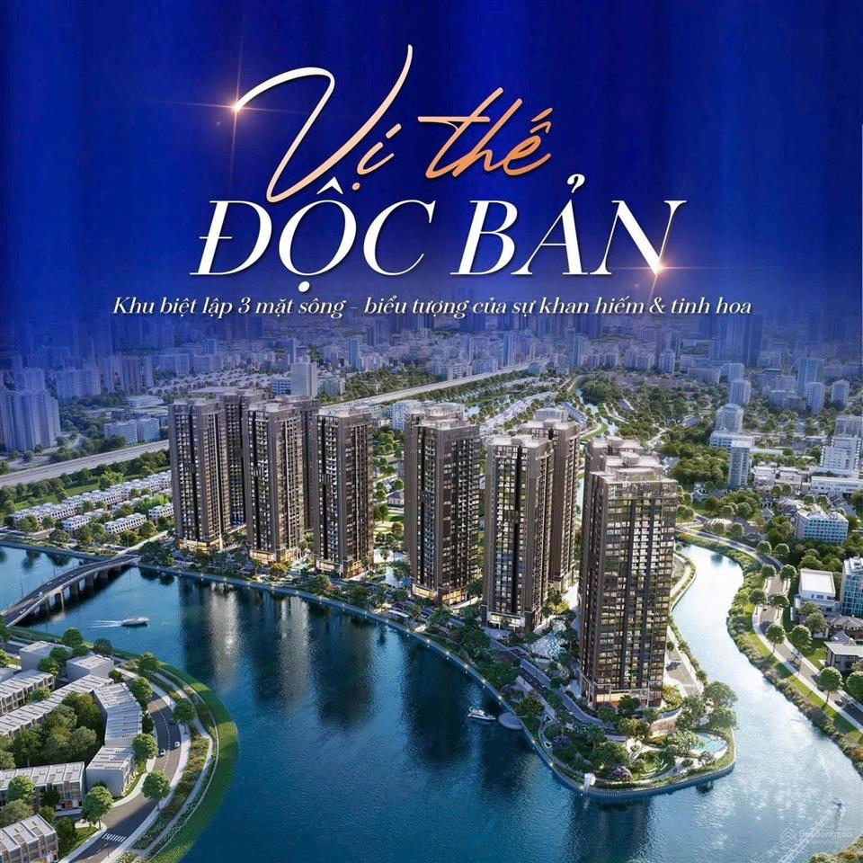 Thanh toán chỉ 1%/tháng! ck15% khi sở hữu căn 2pn the prive quận 2 view sông và trung tâm thủ thiêm