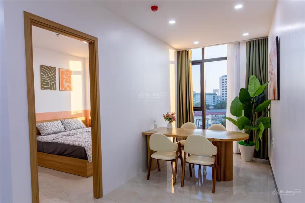Mới 100%  cô diễm cho thuê căn 1pn ban công + máy giặt riêng tại phường 22 chỉ 6,4 triệu  40m2
