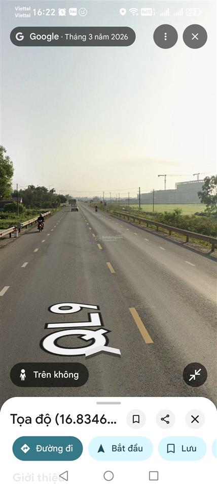 Bán đất tại mặt đường quốc lộ 9, 2,1 tỷ, 238 m2, ngay đối diện bệnh viện quân y