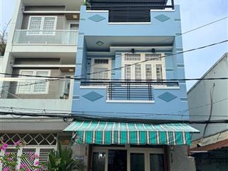 Nhà đẹp 3tầng  56m2  3pn  hẻm xe hơi 6m  sát mặt tiền đường đường nguyễn quý yêm  an lạc  q