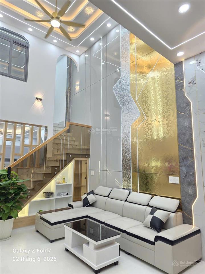 Bán nhà sát hiệp thành city 4x15  3pn  full nội thất  ô tô ngủ trong nhà  chỉ 4,55tỷ