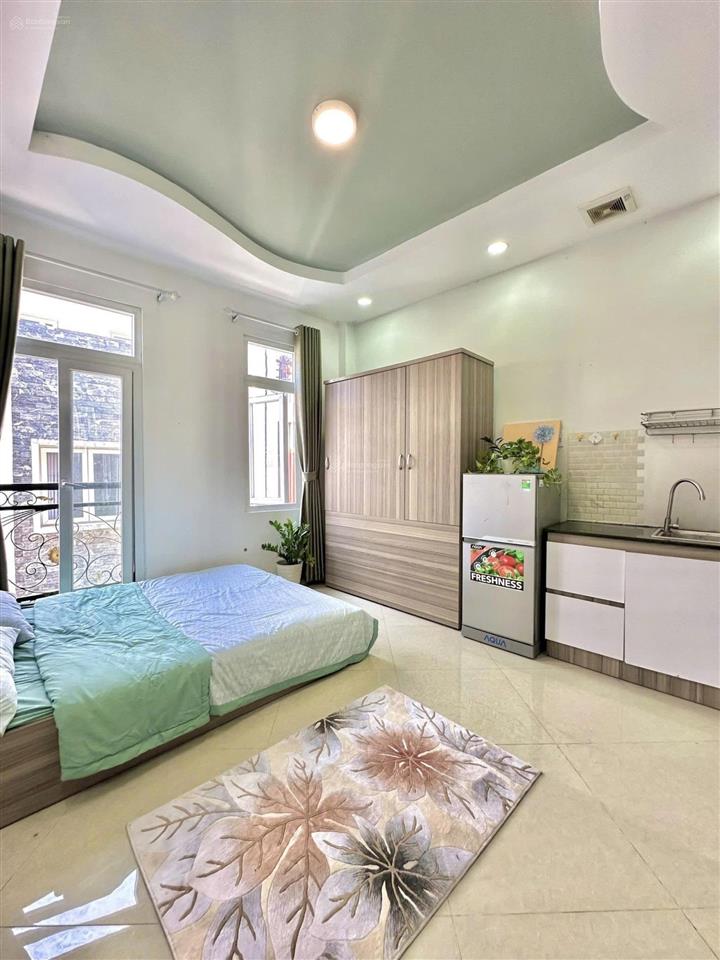 Cho thuê phòng studio full nội thất rộng 30m2 gần văn lang cơ sở 3