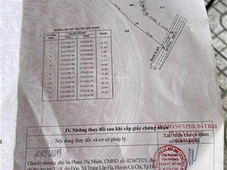 Đất vườn xã thái mỹ (mới) củ chi