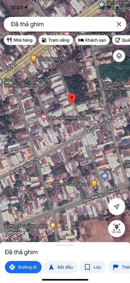 Bán đất tại xã bàu năng, 750 triệu, 194.7 m2, mặt tiền 6m, pháp lý đầy đủ