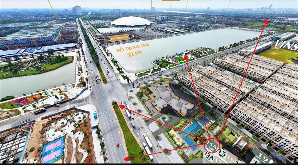 Căn hộ 2pn lumière view đại lộ, giá tốt vin cổ loa