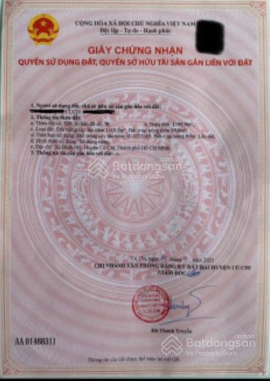 Bán lô đất mặt tiền đường xe tải dt 23x60m đất đẹp sẵn sổ đường 156 bình mỹ, củ chi