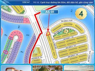 Căn 3mt góc đẹp nhất vinhomes green paradise đối diện hồ lớn chỉ 40 tỷ