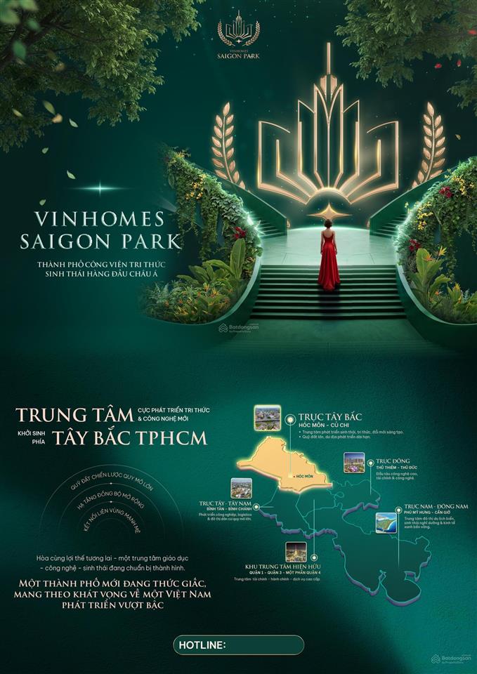 Nhà phố liền kề vinhomes saigon park giá dự kiến tốt nhất đợt đầu