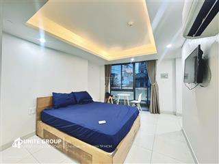 Cho thuê căn studio ban công q4, gần cầu kênh tẻ, đh luật, đh nguyễn tất thành, tôn thất thuyết