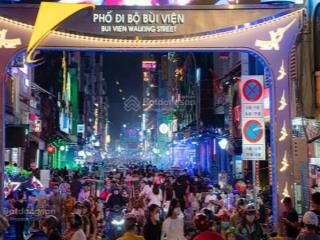 Siêu phẩm khách sạn 6 tầng góc 2 mặt tiền bùi viện  cống quỳnh ngang khủng 12m x 24m chỉ 125 tỷ