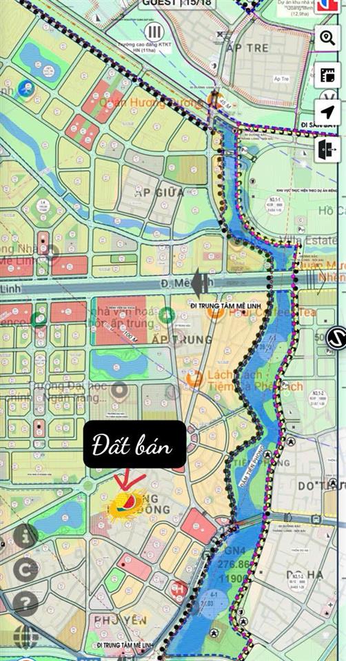 Bán đất trung hậu đông tiền phong mê linh 62,7m², sổ đỏ, ô tô 7 chỗ, nhỉnh 4 tỷ