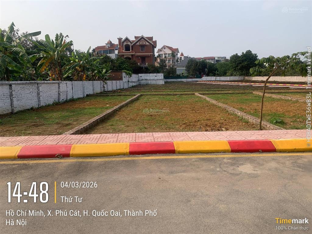 Bán gấp đất thổ bám quốc lộ 21 105m2, mt 8m đường 21, xã phú cát, huyện quốc oai, hà nội 0977 514 ***