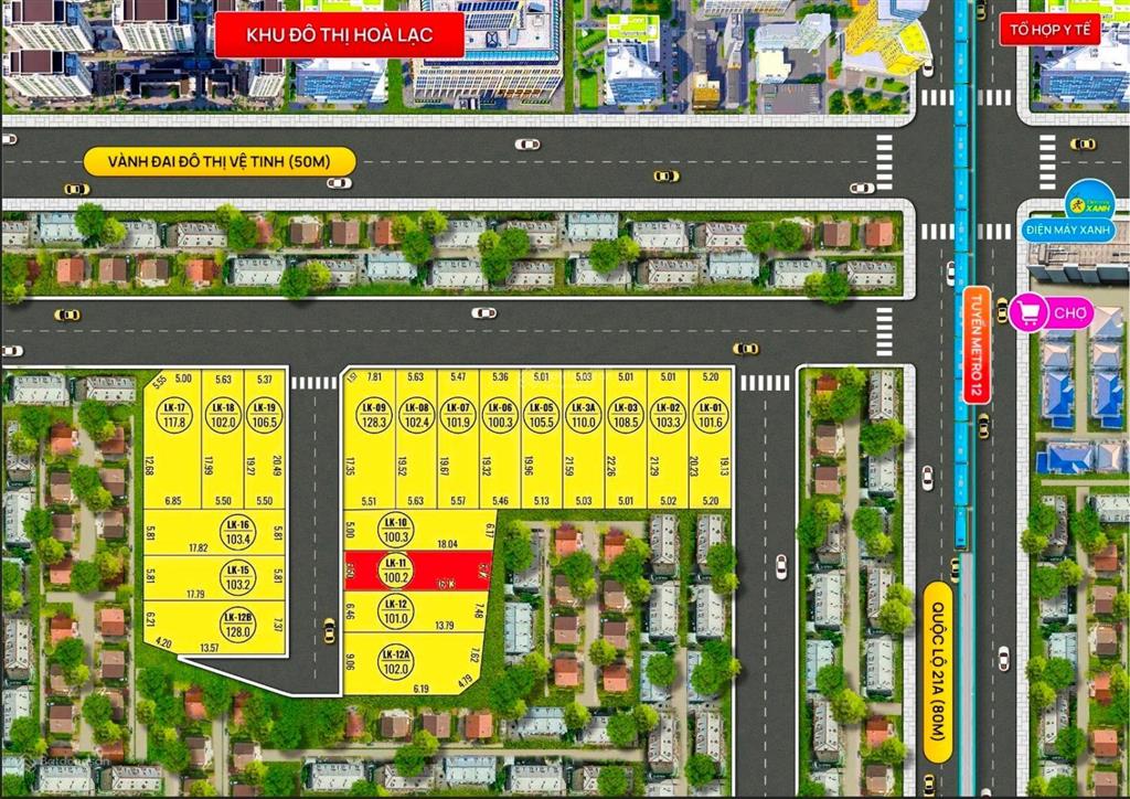 Hot cần bán rất gấp đất phú cát  hoà lạc 100m2 mt 5m đường 10m giá 3 tỷ 0977 514 ***