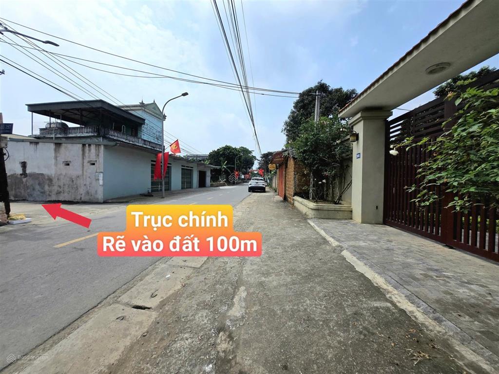 Chính chủ gửi bán gấp đất đoài phương bám quốc lộ 21 100m2 cổng đhqg chỉ 2.6 tỷ lô góc 0977 514 ***