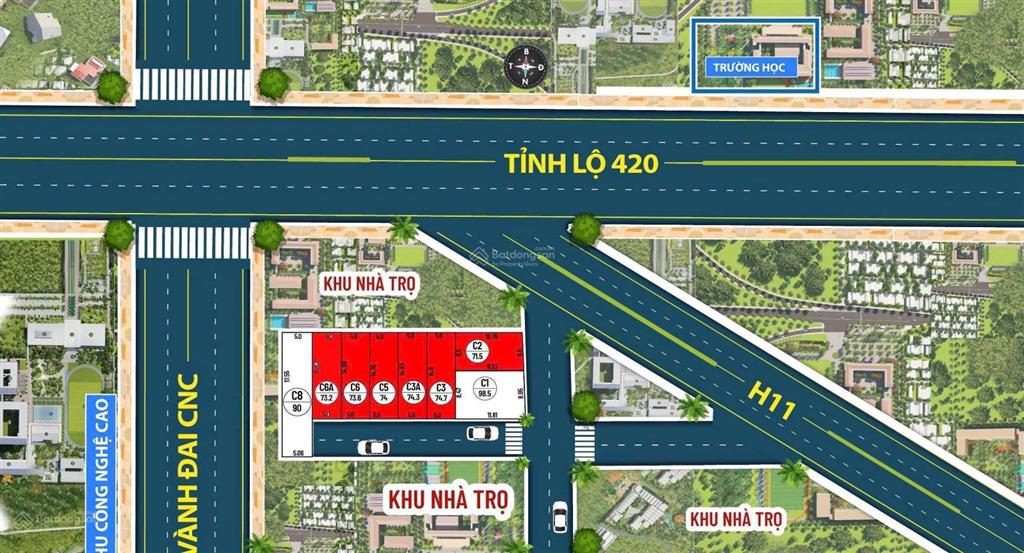 Đất nền 73m2 tại tân xã, thạch thất, hà nội, giá 3 tỷ, hàng đẹp xây ngay cho thuê 0977 514 ***