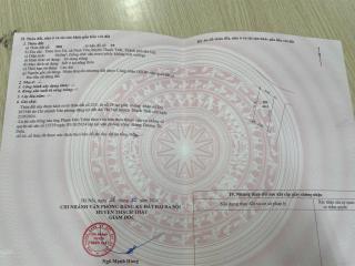 Bán đất cổng uỷ ban xã hạ bằng, thôn sen trì, hoà lạc, 2,1 tỷ, 60m2, sổ đỏ đầy đủ 0977 514 ***