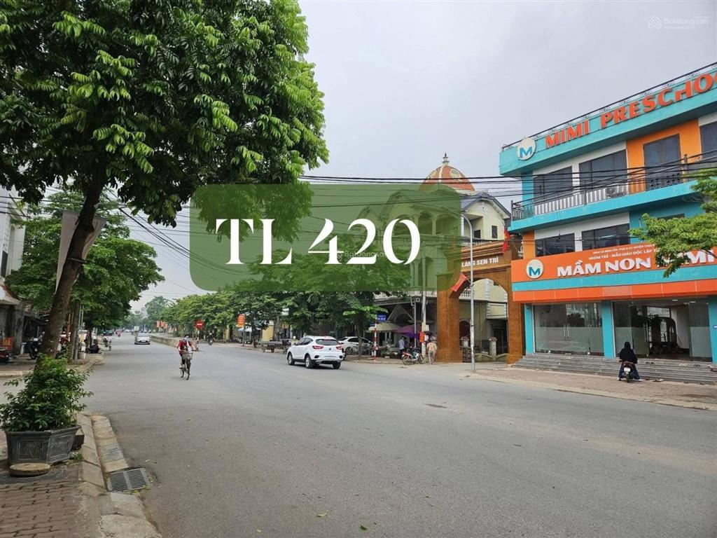 Bán đất cổng uỷ ban xã hạ bằng, thôn sen trì, hoà lạc, 2,1 tỷ, 60m2, sổ đỏ đầy đủ 0977 514 ***