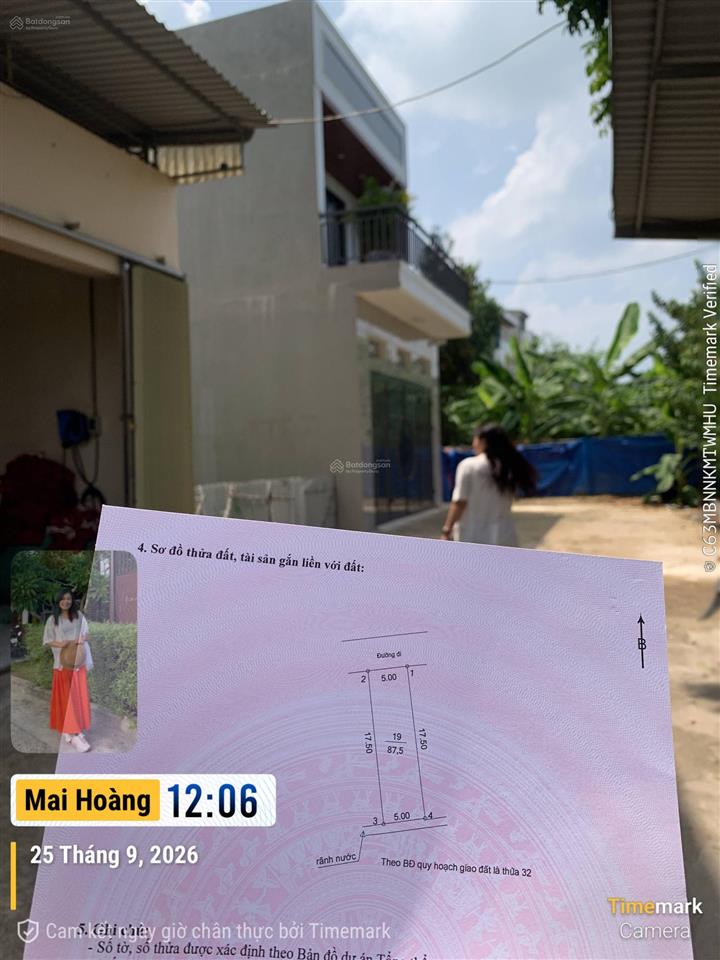 Bán đất tại tỉnh lộ 87 xuân khanh, 2,8 tỷ, 87m2, rất sát vành đai 5,  0977 514 ***