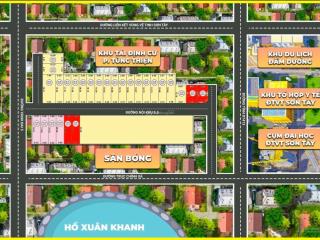 Bán đất tại tùng thiện, 1,4 tỷ, 100m2, đẹp, nhiều tiện ích ở ngay 0977 514 ***