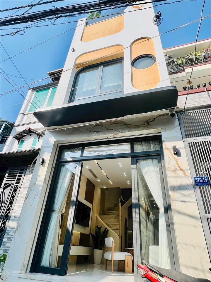 Bán gấp 1 tỷ 550. nhà 34m2 nơ trang long p7 bình thạnh. hẻm 4m thông, sổ riêng, ở ngay bình thạnh!