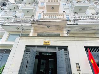 Cần cho thuê nhà mới nguyên căn khu dân trí cao đồng bộ phường 6  gò vấp 4*20m  1 lửng 3 lầu !!!