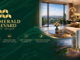 Chỉ với 400tr sở hữu ngay vị trí vàng emerald boulevard  cửa ngõ tp.hcm