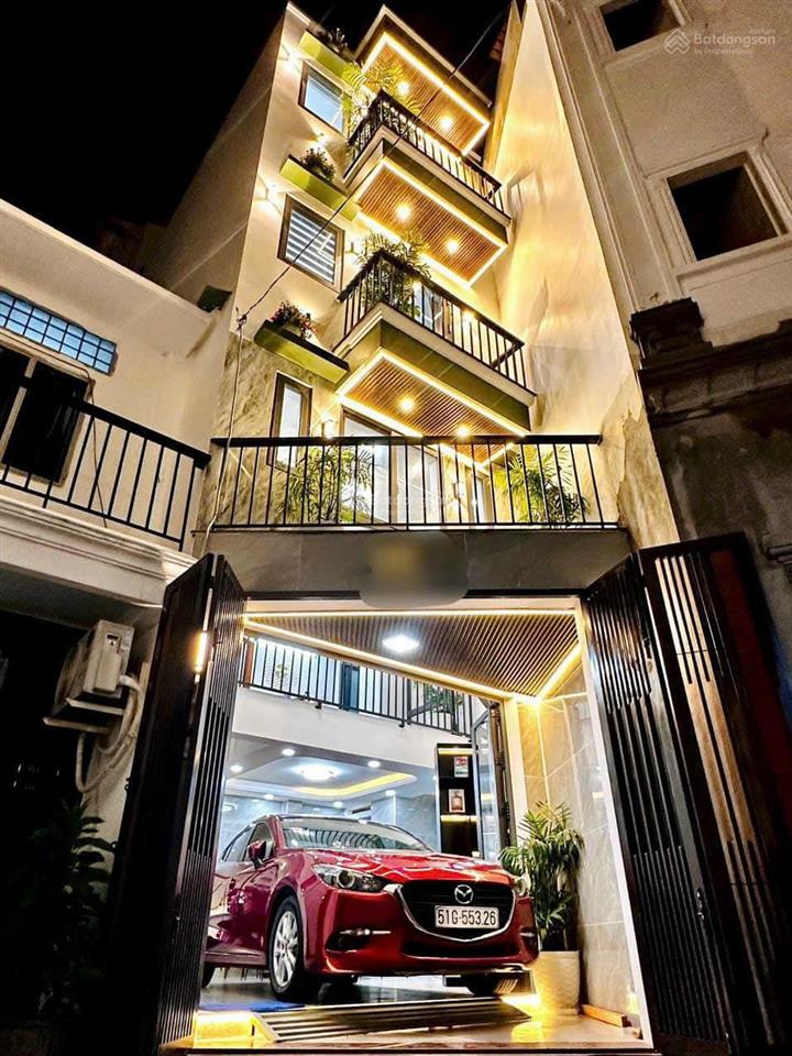 Hẻm xe hơi nguyễn văn lượng 2,5 tỷ/ 38m2  nhà 4 tầng đẹp lung linh  sổ riêng