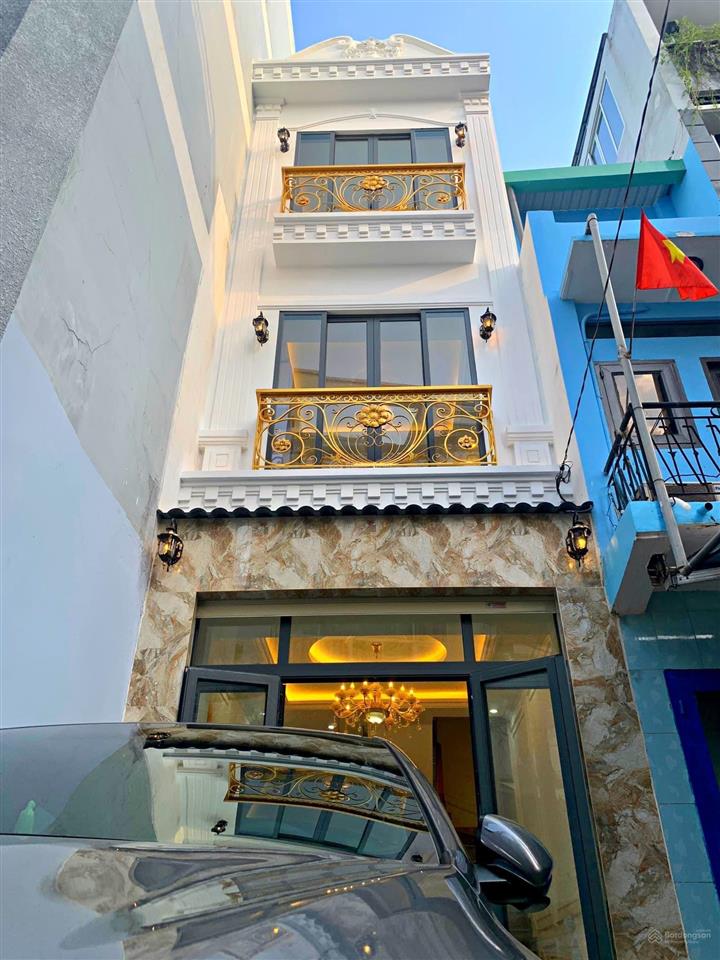 Nhà chu văn an 33m2 shr có dòng tiền 13tr/tháng. shr