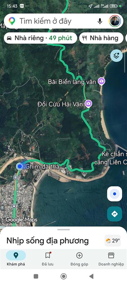 Mt nguyễn văn cừ liên chiểu 265m² ngang 10m nở hậu 7,8 tỷ