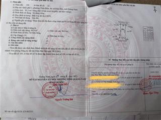 Cần bán nhà riêng mặt tiền ngang 6m, vị trí trung tâm điện bàn đà nẵng