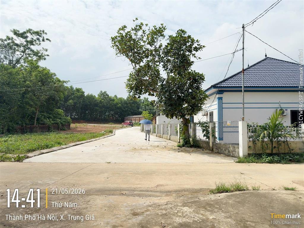 Bán đất tại xã trung giã, sóc sơn, hà nội, giá tốt 800 triệu, 100m2